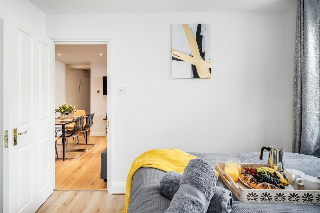 Stunning 2-Bed Apt - Free Parking - Camden - Central - Zoo - Shop - Events Londra Exterior foto